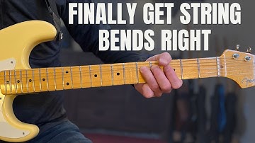 Why Your Bends Don’t Sound Good (And How to Fix Them)