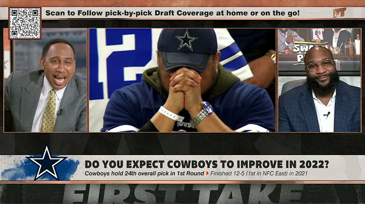 Stephen A. BEGS for the producers to show video of the Cowboys fans crying ☹️ | First Take