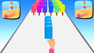 Satisfying Mobile Games - Candy Run, Pizza Stack 3D, Pencil Rush 3D, Perfect Cream it all ... screenshot 5