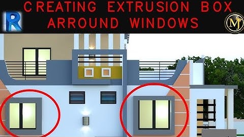 WINDOW EXTRUSION | FAMILY CREATION | REVIT FAMILY CREATION |WINDOW CREATION |TAMIL |REVIT TUTORIALS