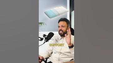 Our SoftTouch Memory Foam Pillow:designed for dreamy sleep, crafted with care. Hear it from our COO!