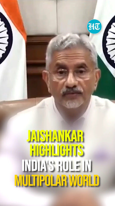 Jaishankar Highlights India's Role In Multipolar World At FPCI Global Townhall