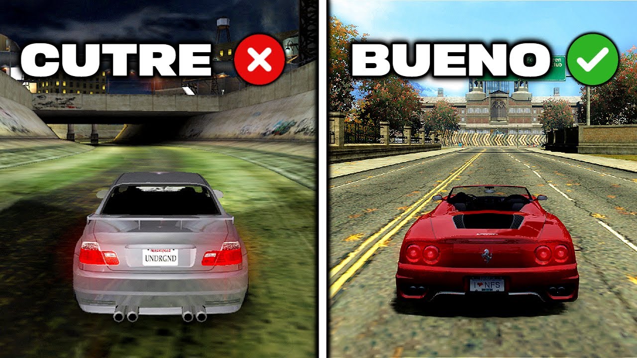 He PROBADO el PRIMER MOD de cada NEED FOR SPEED