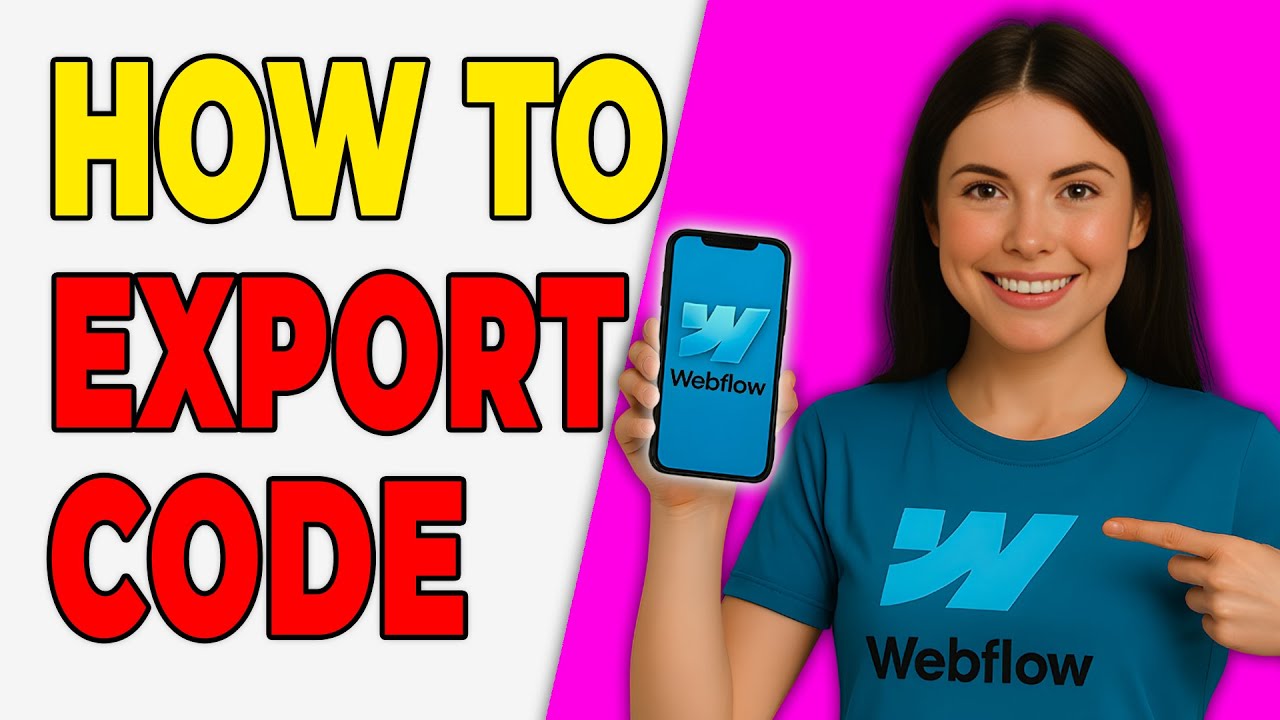 How To Export Webflow Code (2026 Guide) [Webflow Tutorial 2026] - YouTube