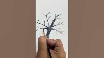 #viralvideo #tree#art #painting #drawing how to make tree