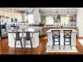 Removing + Rebuilding Kitchen Island | Shiplap Floor Inlay | More Seating + Storage