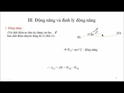 Video Vật lí đại cương - GTVT - LT Chương 3. Cơ năng. - youtube