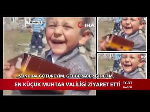 En Küçük Muhtar Valiliği Ziyaret Etti