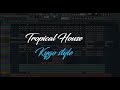 Fl Studio 12 Tutorial - How To Make Tropical House/Kygo Style (Free FLP)