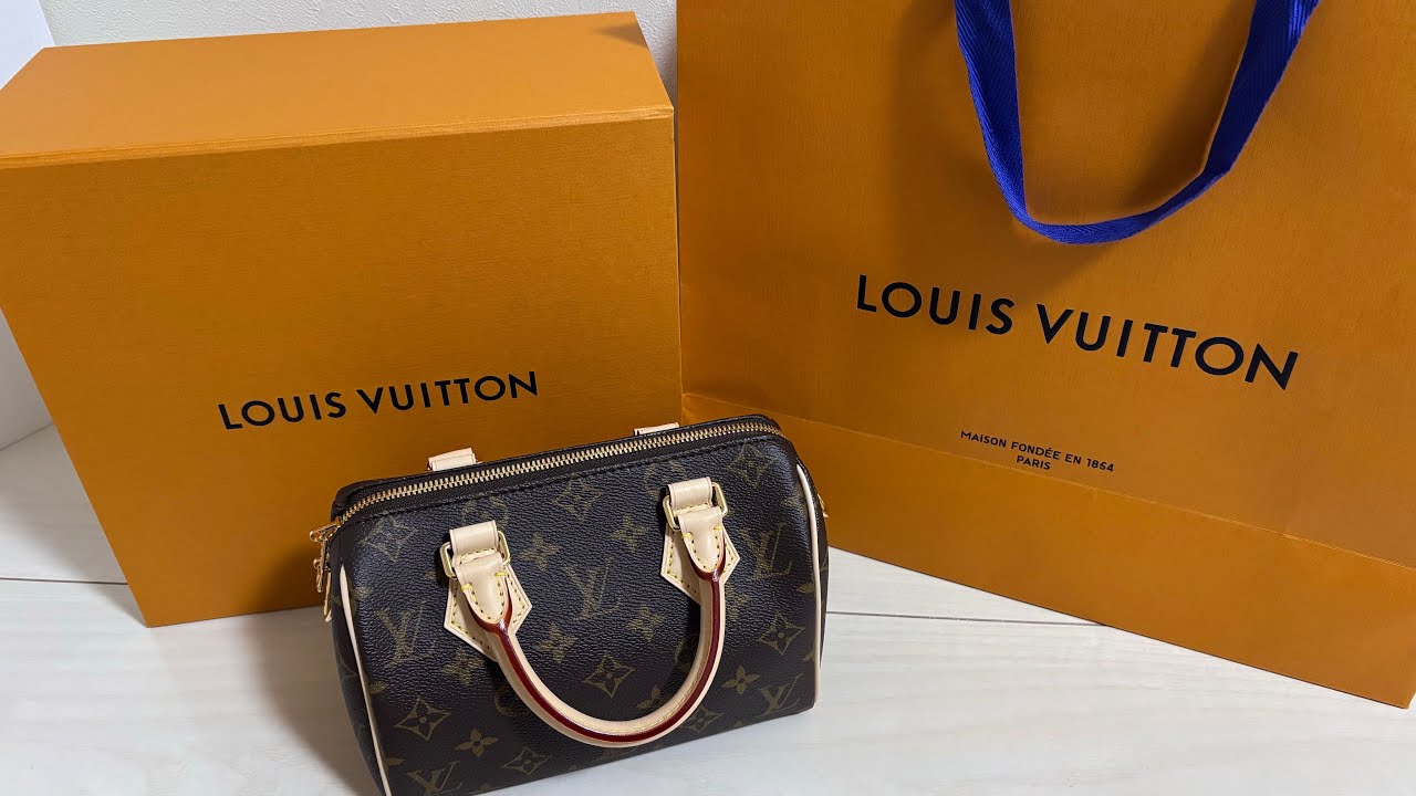 ルイヴィトン 購入品紹介【スピーディ20】【LOUIS VUITTON】 - YouTube
