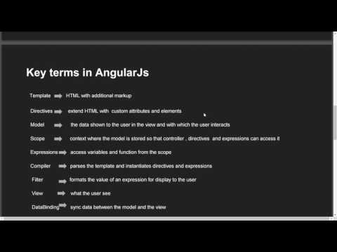 introduction to angularJS Part 1