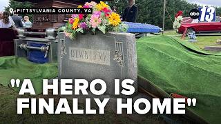 World War II soldier laid to rest in Virginia after 81 years