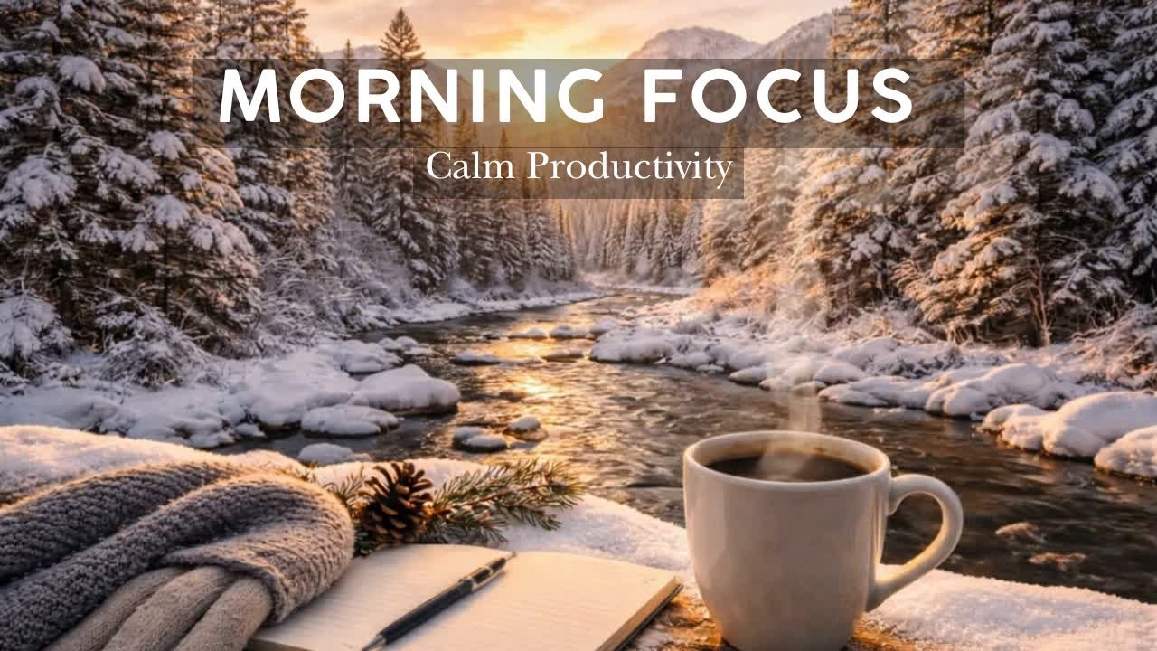 Photo inspiration: Coffee Morning For Focus Reference: Morning Focus Cozy Coffee Lofi Jazz For Calm Productivity 1H