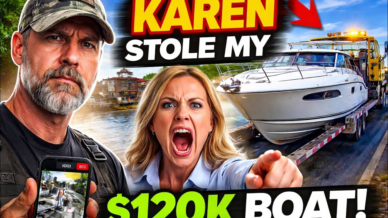 HOA Karen Tried to Steal My BoatShe Didn’t Know It Was a Perfect Trap