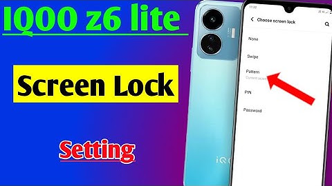 iqoo z6 lite 5g me screen lock Kaise lagaye | iqoo z6 lite screen lock | iqoo z6 lite 5g mobile