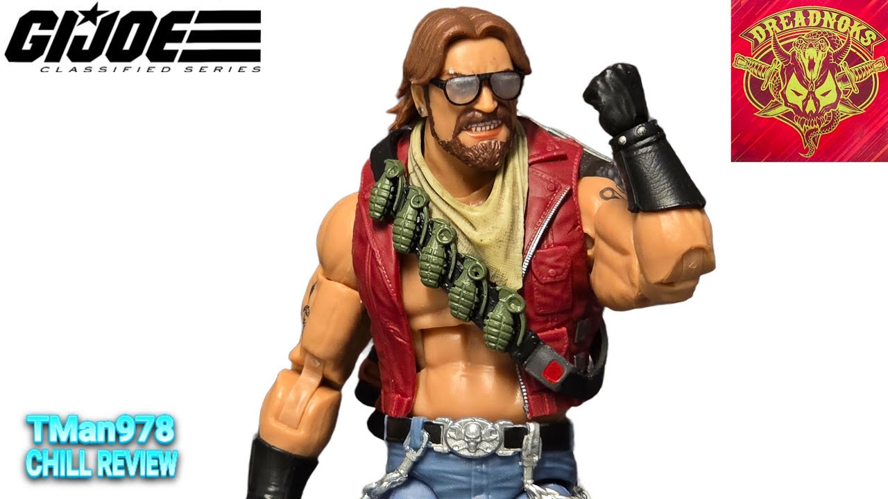 GIJOE Classified Series #167 Dreadnock Monkeywrench CHILL REVIEW