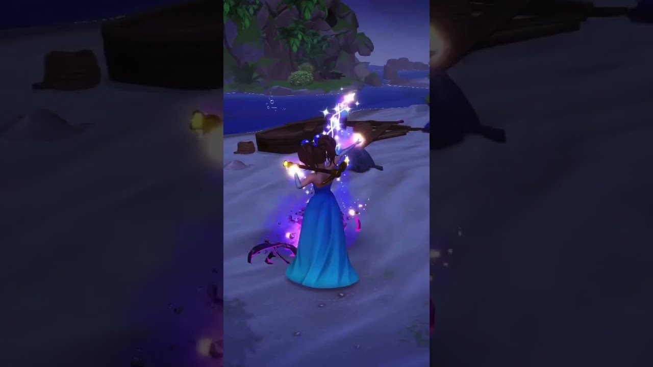 Where to Place Ursula's Crystal Key to Open the Locked Cave Shorts