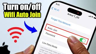 Celebrity How to Turn On / Off Wifi Auto Join in iPhone? Wealth
