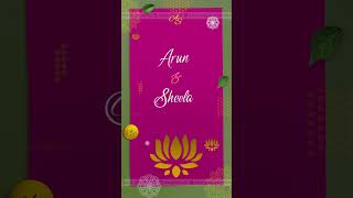 50th Wedding Anniversary Invitation Video | Golden Jubilee Invitation | Royal Anniversary Invitation