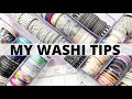 MY WASHI TIPS | HOW I LIKE TO USE WASHI IN MY PLANNERS