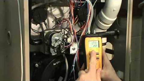 Nat Gas Manifold pressure check on 2 stage Furnace