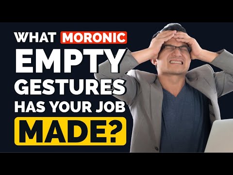 What MORONIC Empty Gestures has your Job made for the 'BENEFIT of the Employees'?