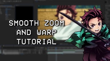 After Effects Tutorial | Smooth Zoom And Warp Transition