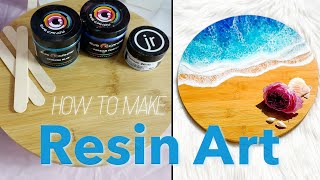 How to Create Realistic Ocean Waves with Resin (Part 1) | Blu Cherry Art Studio