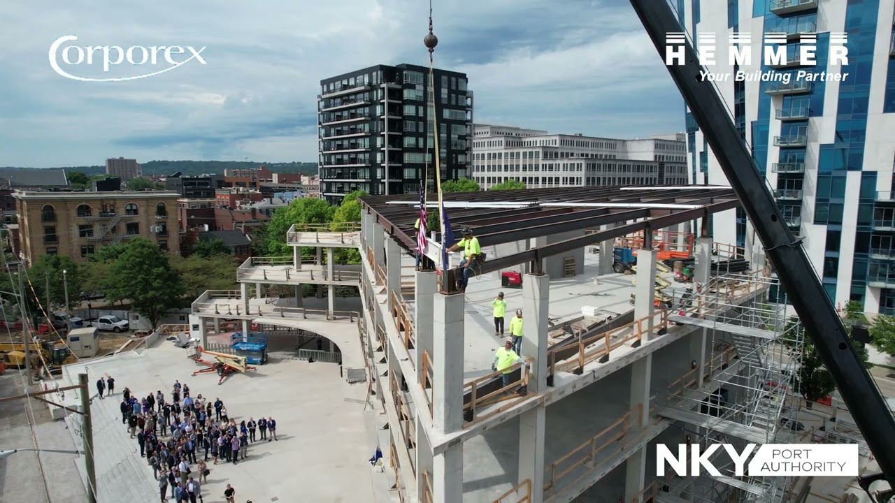 OneNKY Center Topping Off Ceremony 2024