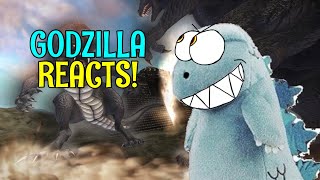 Godzilla Reacts to Godzilla vs. Axor - Kaiju Fight Fan Animation