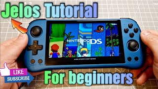 Powkiddy x55, RGB30 , Jelos system tutorial for beginners
