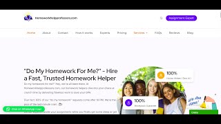 Do My Homework For Me - Honest Homeworkhelpprofessors.com Review (I Hired a Homework Doer)
