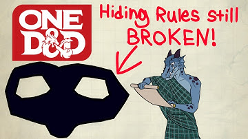 Hiding rules are still broken - One D&D Expert Classes Rules Glossary