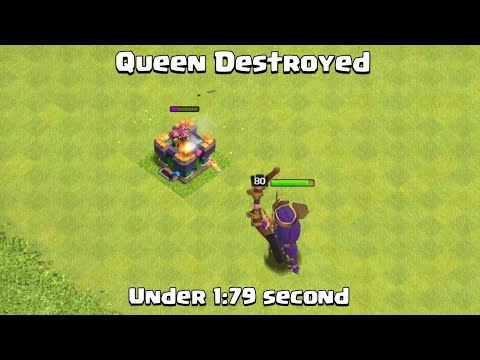 CHAMPION QUEEN SPEEDRUNS All Defense | Clash of Clans