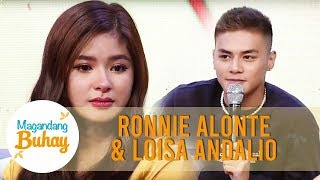 Loisa gets teary-eyed because of Ronnie | Magandang Buhay