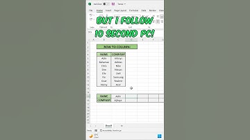 99% PEOPLE ARE DOING THIS MISTAKE: Transpose Function 🔄 | MS-EXCEL | 10 Second PC | #shorts #excel