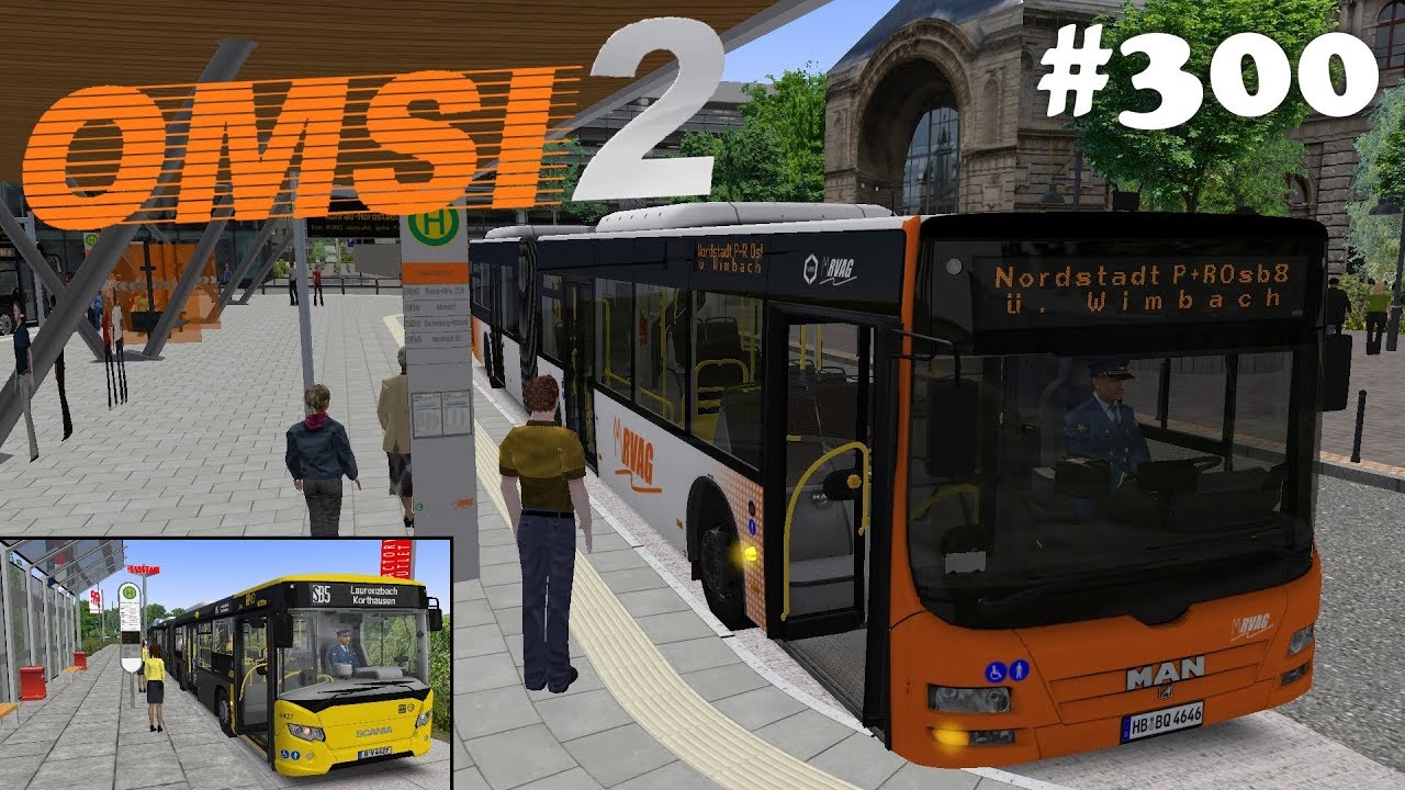 OMSI 2 #300 (2/2) - Von Eis, Idioten und Hallus (Ruhrau V2, SB8) | Let's Play OMSI 2