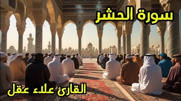 سورة الحشر كاملة | تلاوة خاشعة ومريحة تملأ قلبك بالسكينة والهدوء 🎧🌿 بصوت القارئ علاء عقل #القرآن