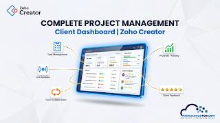 Client Dashboard for Project Handling | Zoho Creator Project Management Solution
