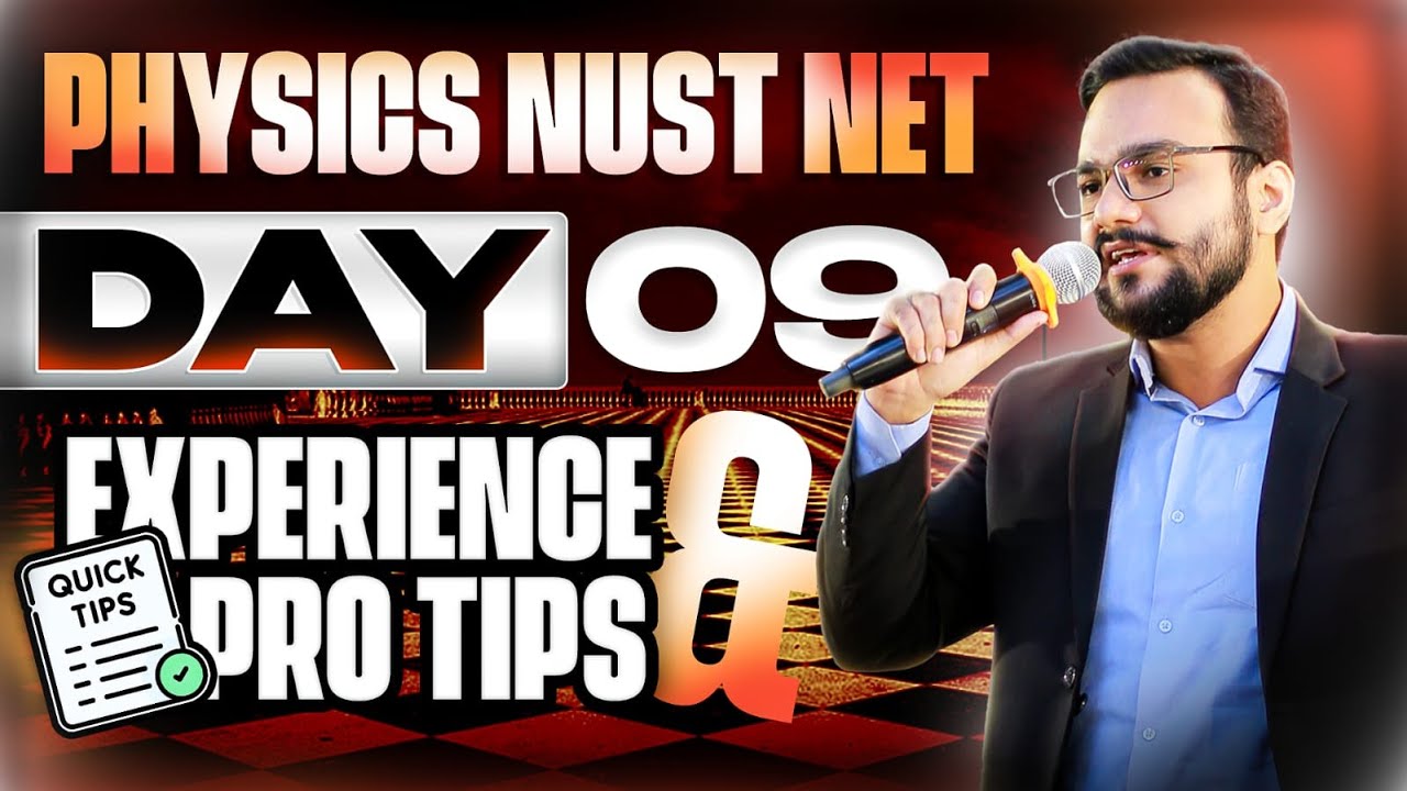 NUST NET 02 2025 Physics Solutions | NUST Physics Questions Explained | Nust Net 02 MCQS | PHYSICS