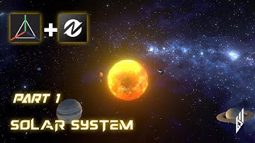 Tutorial modeling solar system prisma 3d part 1 | weadsshark (prisma 3d)