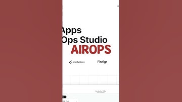 AI Tools - AirOps #shorts