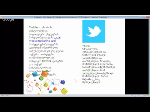 მოდული B2 -ციფრული ბიზნეს გარემო