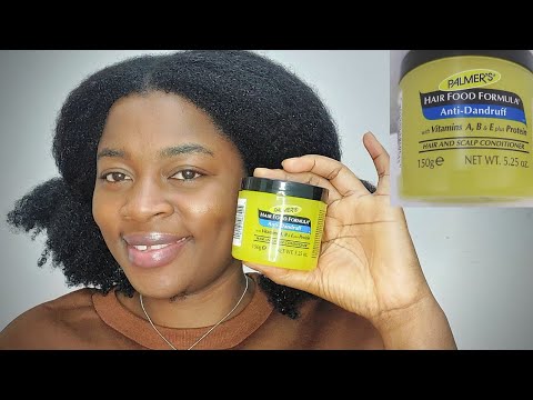 Hair food formula with vitamins A, B \u0026 E plus Protein //Anti-dandruff hair and scalp conditioner
