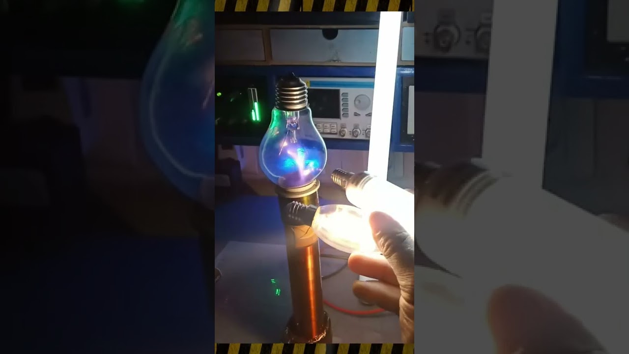 The Most Powerful Tesla Coil Transmitter⚡