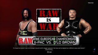 WWE 2K26 Attitude Era! X-Pac vs. D'lo Brown