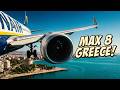 Thessaloniki (SKG) - Weeze (NRN), Ryanair airlines, Boeing 737 MAX 8