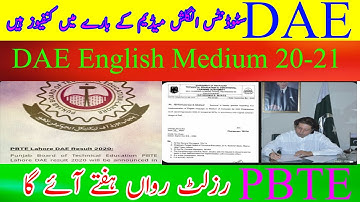 PBTE DAE Updates About Result&Promotion Policy | DAE English Medium Implement