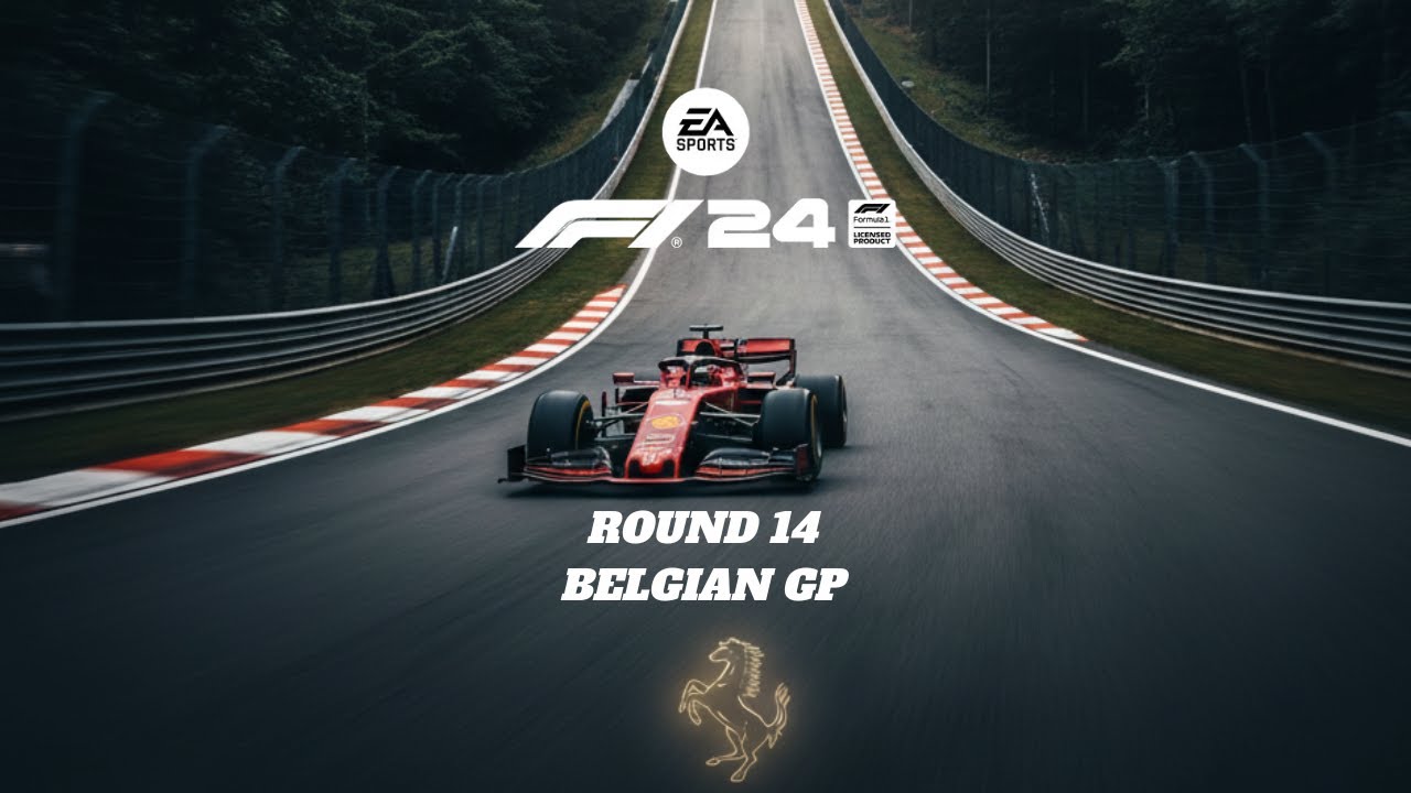 LIVE: Belgian GP | Charles Leclerc Ferrari | F1 24 Career Mode | Round 14