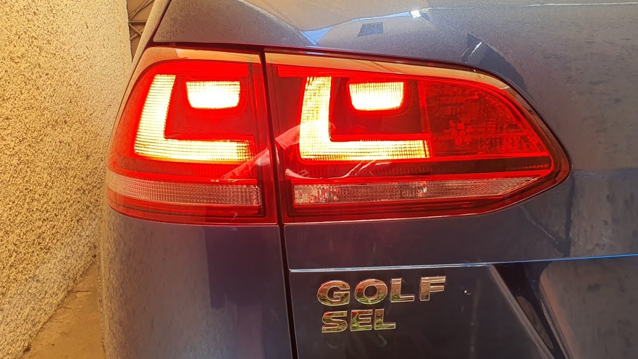 Install Canbus LED Parking Light and Brake Vw Golf 7 / Cambiar Focos